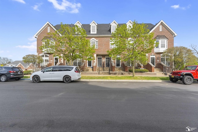 multi unit property with brick siding