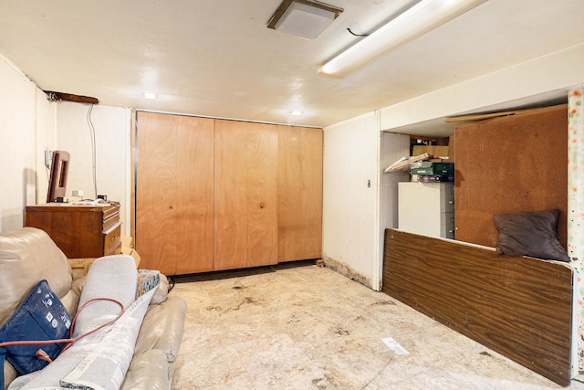 interior space featuring tile patterned floors