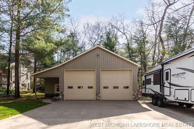 3087 38th St, Hamilton, MI 49419 - view of detached garage