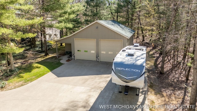 3087 38th St, Hamilton, MI 49419 - view of detached garage