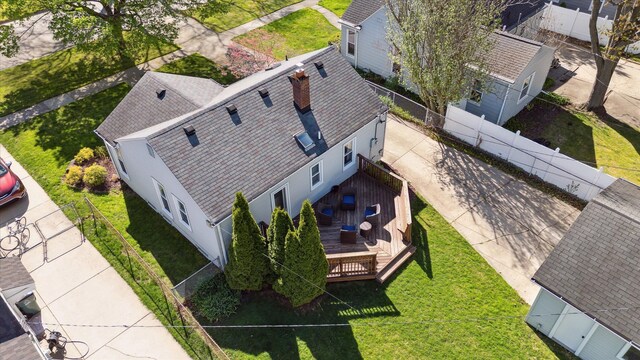 aerial view