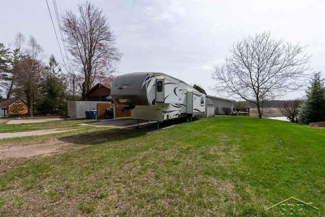 4438 N Verity Rd, Sanford, MI 48657 - view of yard