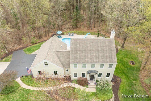 bird's eye view