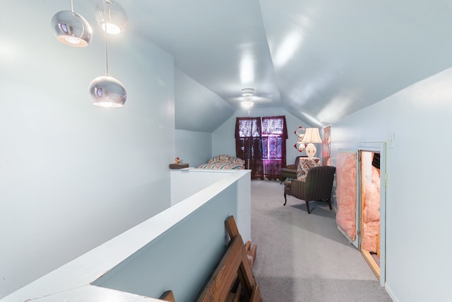 11718 Wayburn St, Detroit, MI 48224 - carpeted bedroom with lofted ceiling