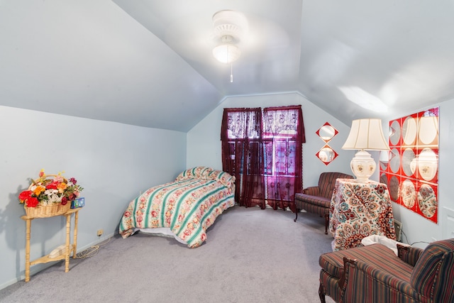 11718 Wayburn St, Detroit, MI 48224 - bedroom featuring carpet flooring and lofted ceiling