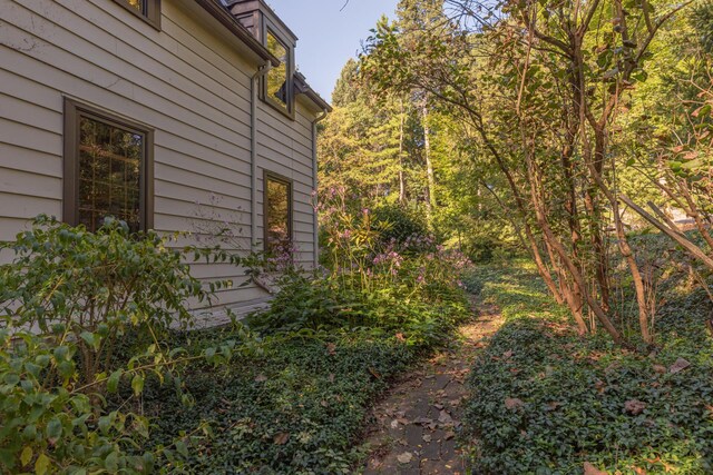 view of side of property