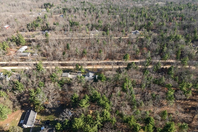 19905 Maple Ln, Howard City, MI 49329 - aerial view featuring a view of trees
