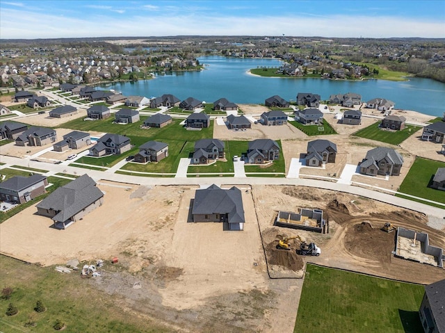 720 Marlayna Dr, Oxford, MI 48371 - birds eye view of property with a water view and a residential view