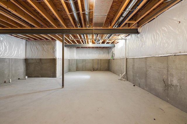 720 Marlayna Dr, Oxford, MI 48371 - view of unfinished basement