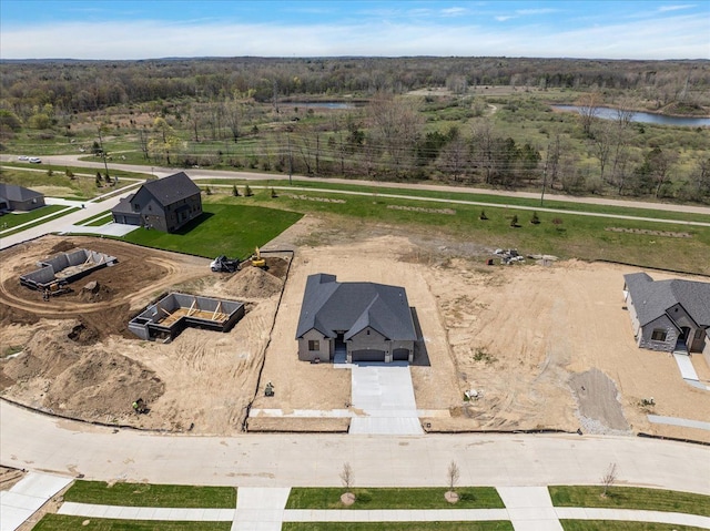 720 Marlayna Dr, Oxford, MI 48371 - bird's eye view with a water view