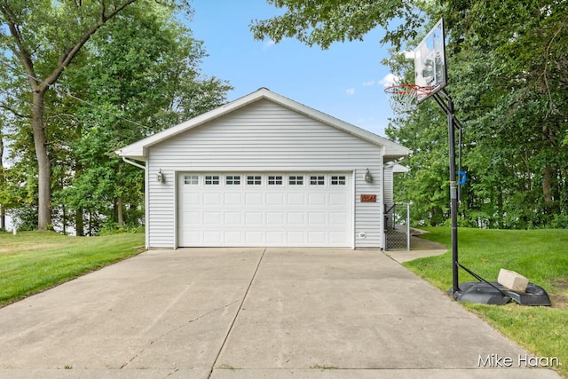13545 Armitage Dr, Coral, MI 49322 - view of detached garage
