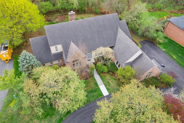 aerial view