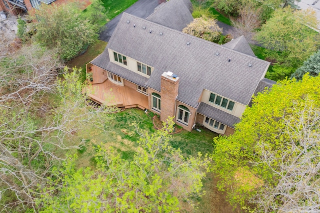 drone / aerial view