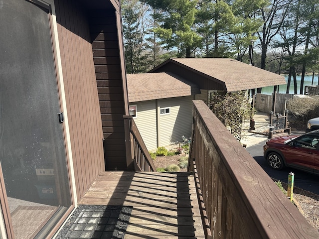 view of deck