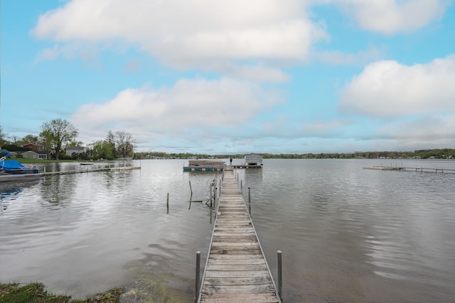 dock with a water view