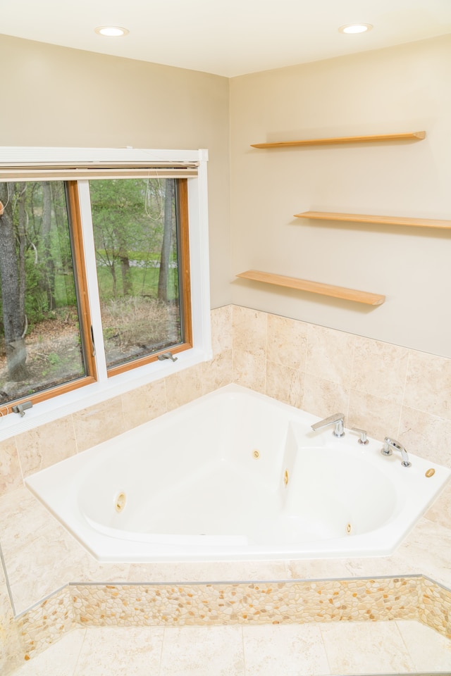 1151 Abseguami Trl, Lake Orion, MI 48362 - full bathroom featuring a jetted tub
