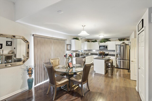 13943 Breakfast Dr, Redford, MI 48239 - dining room with dark wood-style floors