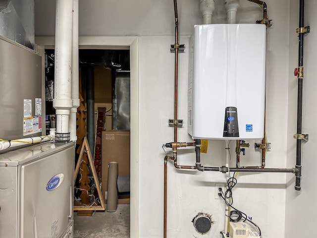 utilities with water heater