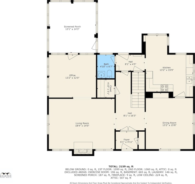 206 S Webster St, Jackson, MI 49203 - plan