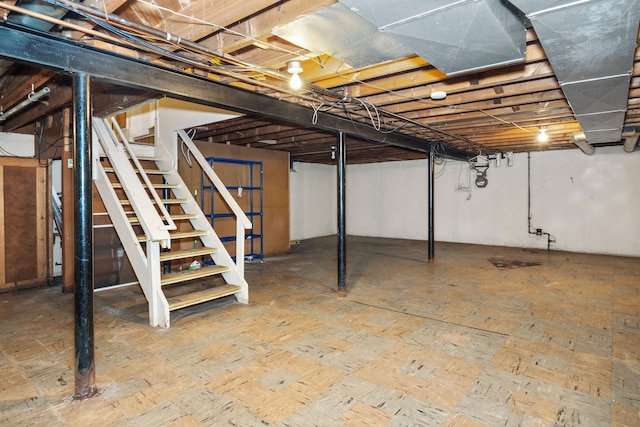 19157 Macarthur, Redford, MI 48240 - basement featuring stairs