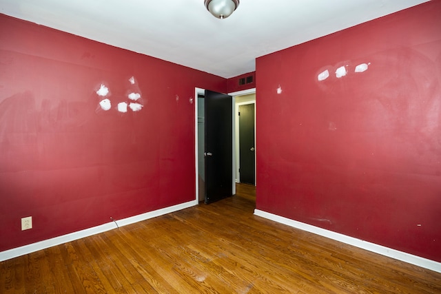 19157 Macarthur, Redford, MI 48240 - empty room featuring wood finished floors and baseboards