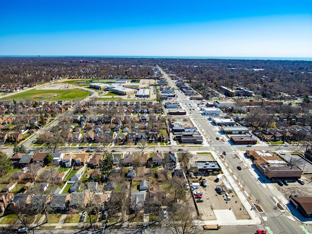 drone / aerial view