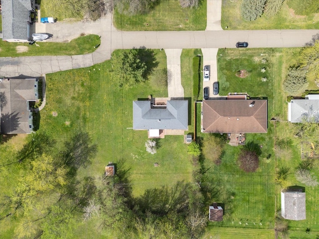 drone / aerial view