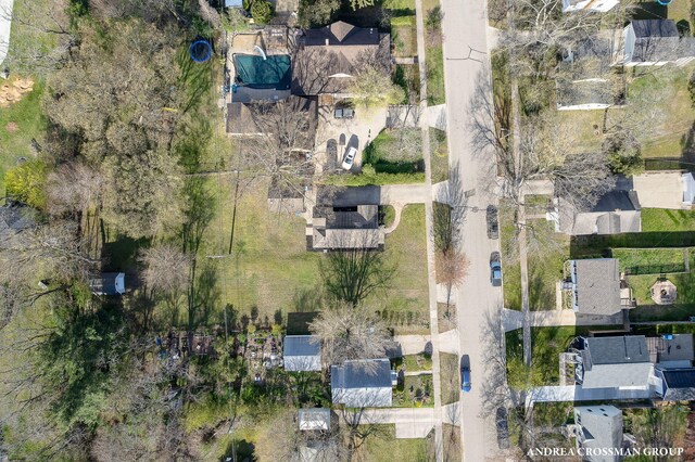 bird's eye view featuring a residential view