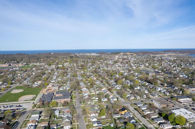 birds eye view of property featuring a residential view