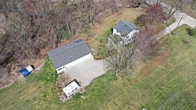 drone / aerial view