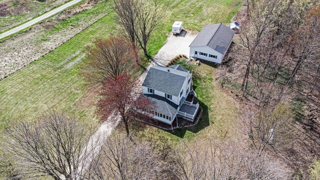 drone / aerial view