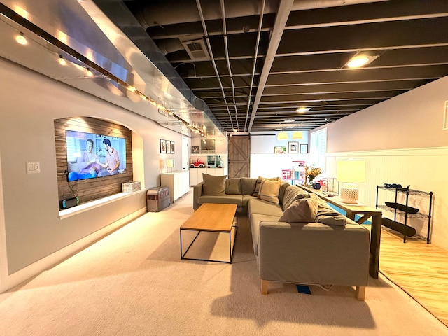 community lobby featuring visible vents