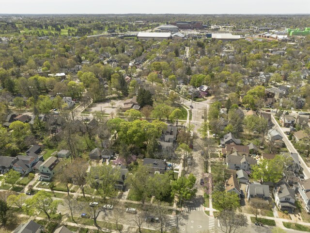 bird's eye view featuring a residential view