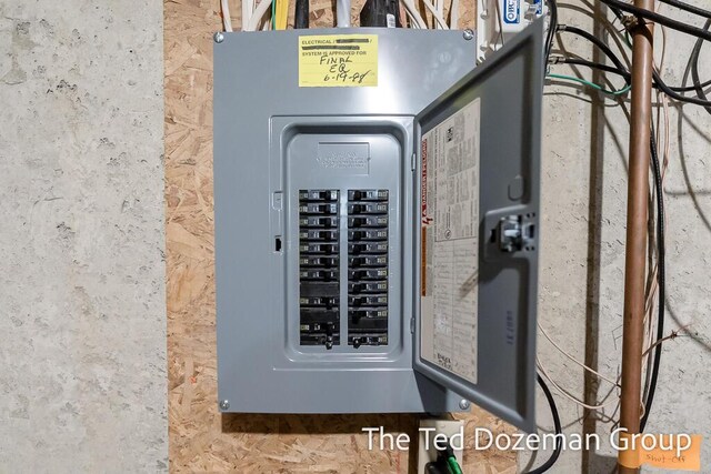 utilities featuring electric panel