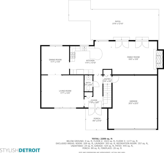 view of layout