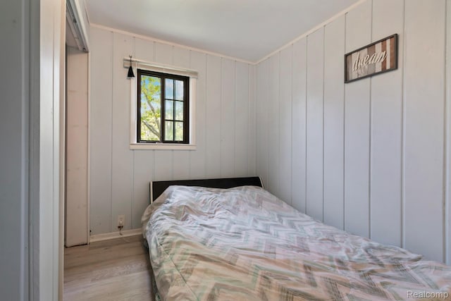 5304 E Frances Rd, Mount Morris, MI 48458 - bedroom featuring light wood-style flooring