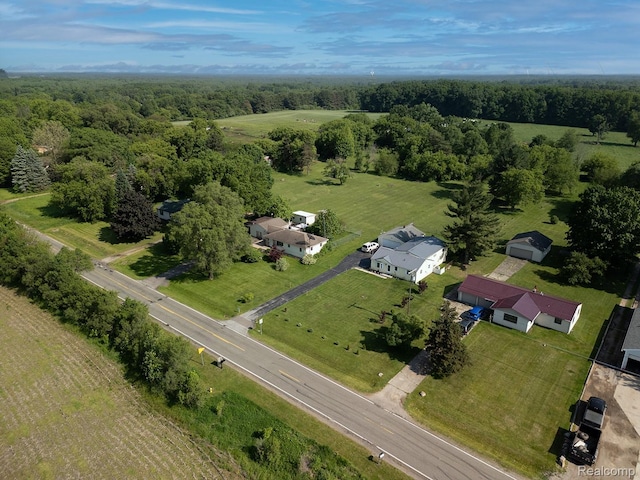 5304 E Frances Rd, Mount Morris, MI 48458 - bird's eye view of a forest