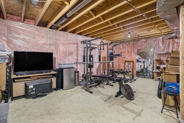 view of exercise room