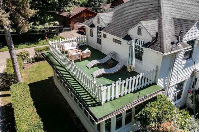 61412 Walnut St, Cassopolis, MI 49031 - aerial view