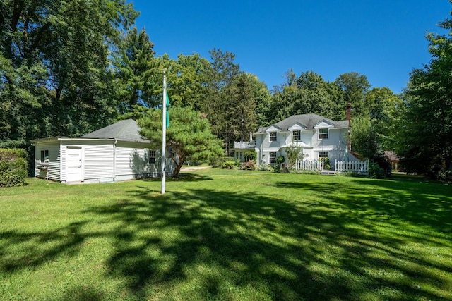 61412 Walnut St, Cassopolis, MI 49031 - view of yard