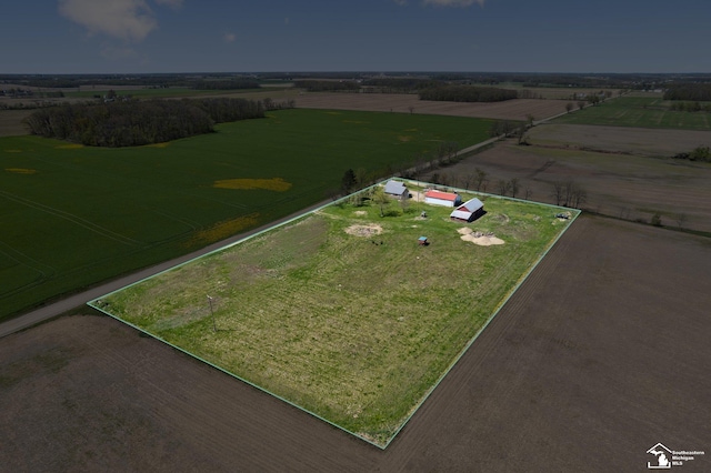 13280 Burt Rd, Pittsford, MI 49271 - bird's eye view with a rural view