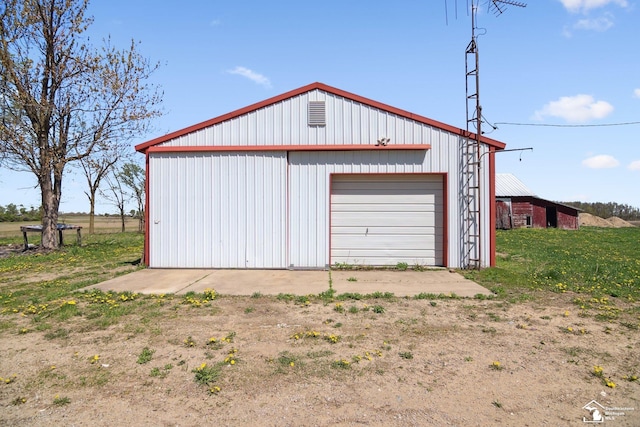 13280 Burt Rd, Pittsford, MI 49271 - view of detached garage