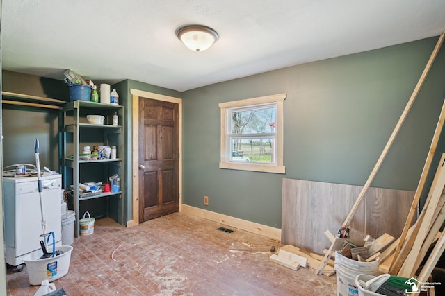 13280 Burt Rd, Pittsford, MI 49271 - interior space with baseboards and visible vents