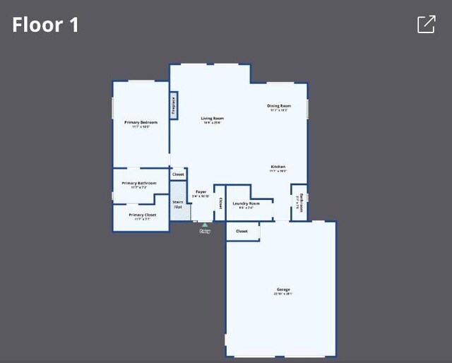 7734 N Shore Ct, Grawn, MI 49637 - floor plan