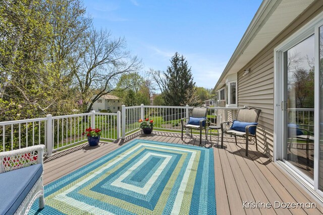 view of deck