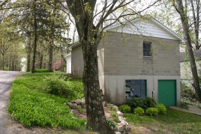 view of side of home