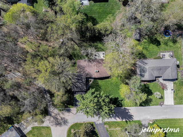 drone / aerial view