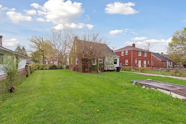 view of yard
