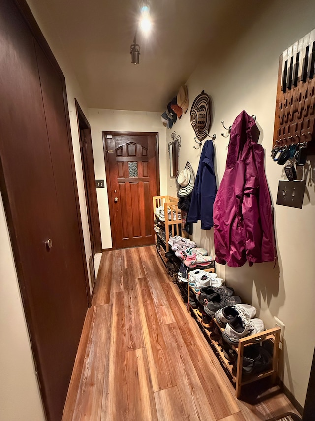 55535 Woody Ln, South Lyon, MI 48178 - mudroom featuring wood finished floors