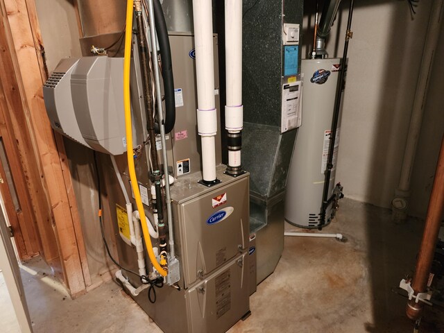utilities with water heater